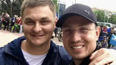 Запорізькі чиновники Єгор Мороз та Володимир Подорожко. Фото з соцмереж