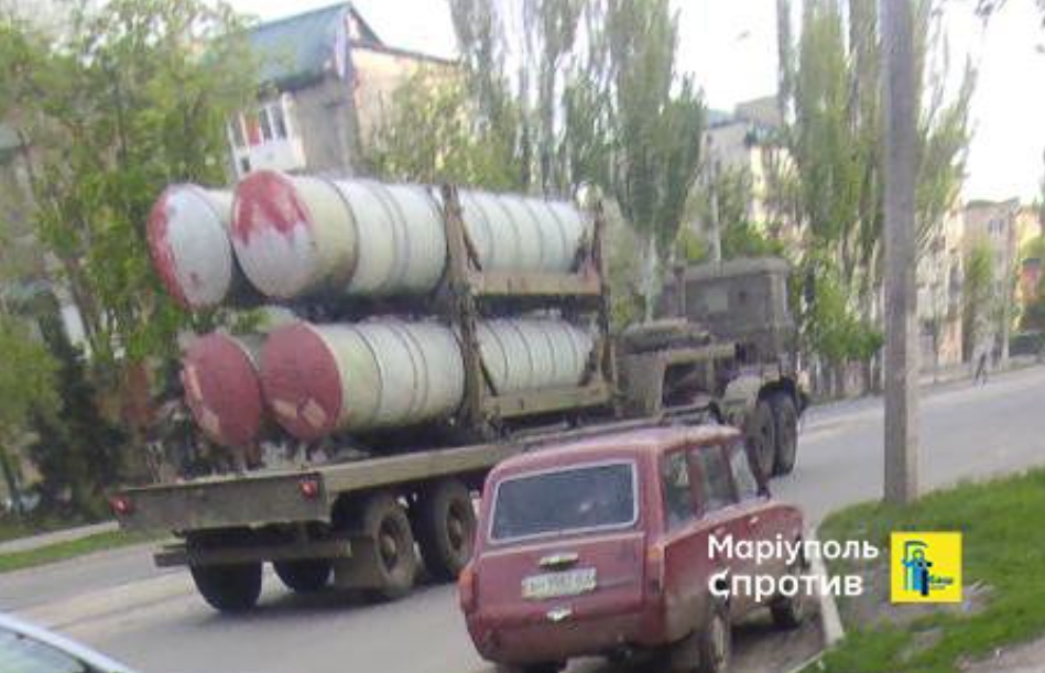 Після подібного переміщення зарядів відбуваються обстріли з систем С-300 населених пунктів на Запоріжжі. Фото: telegram/Андрющенко Time 
