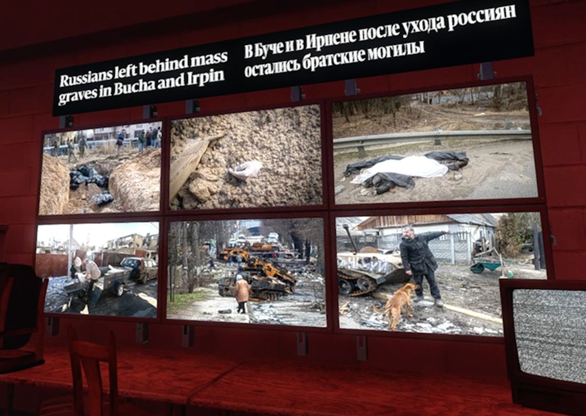 У Counter-Strike з’явилася карта, де гравці з Росії можуть дізнатися правду про війну в Україні. Фото: Helsingin Sanomat