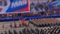 The parade in moscow. Photo: video screenshot