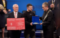 Zelenskyy Receives Charlemagne Prize In Germany