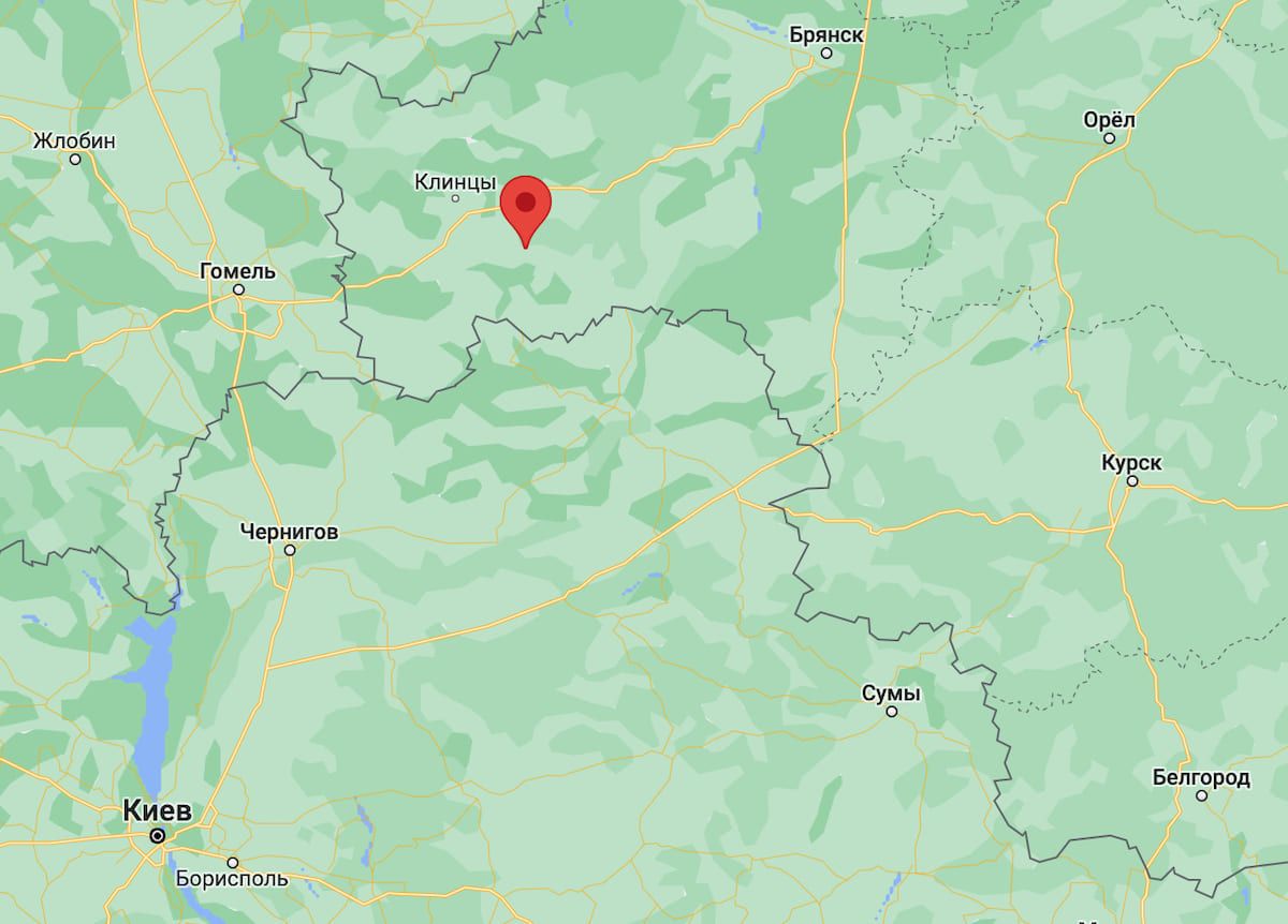 У Брянській області жителів просять допомогти в пошуку тіла пілота літака Су-34. Фото: скриншот