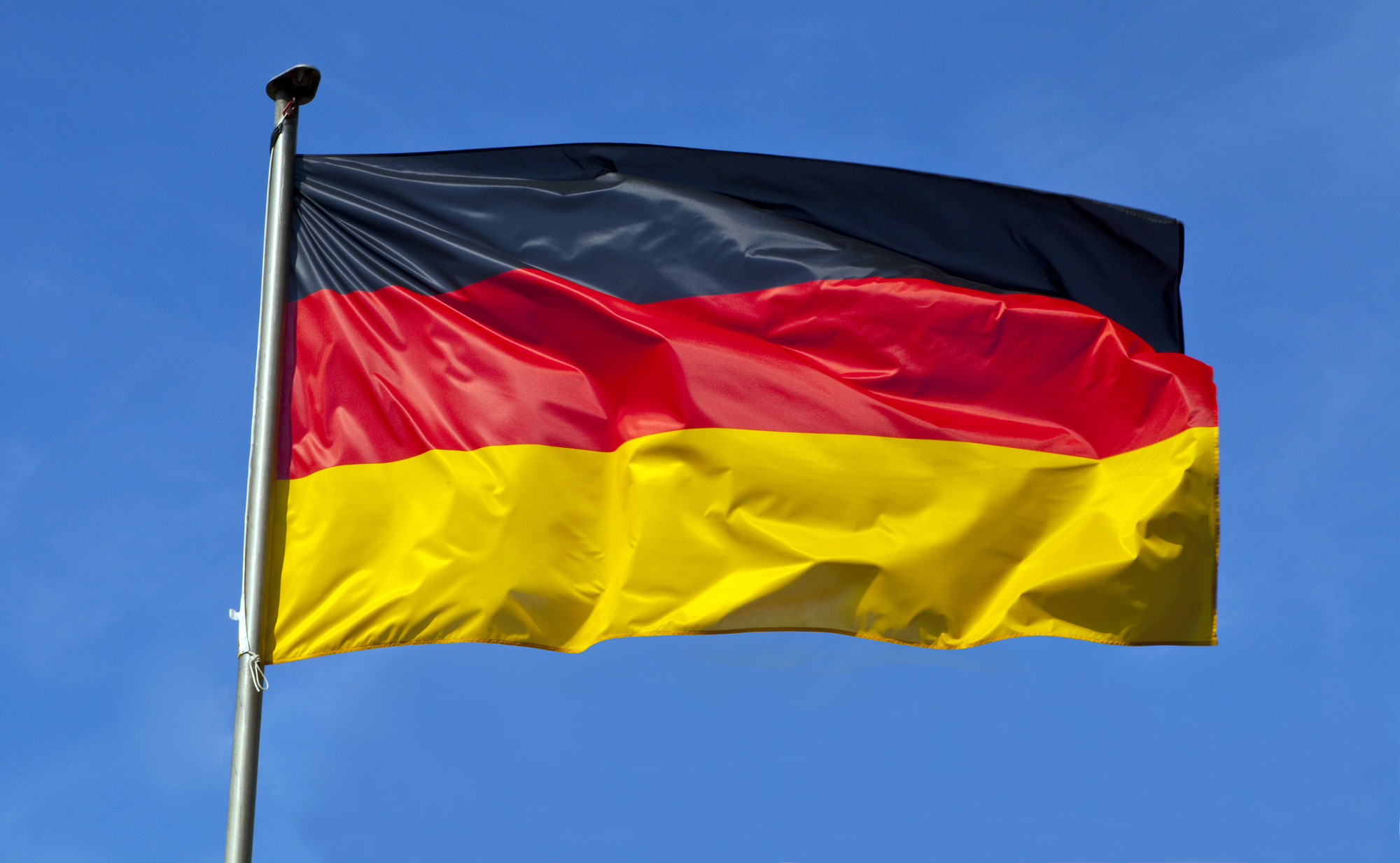 Прапор Німеччини. Фото: depositphotos