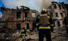 Ракетный удар по поликлинике в Днипре. Фото: Telegram Сергій Лисак