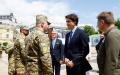 Canadian Prime Minister Trudeau Arrives On Unannounced Visit To Ukraine