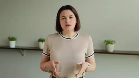 Светлана Тихановская. Скриншот