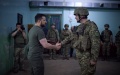 Zelenskyy in Donetsk region visits AFU units that distinguished themselves in Bakhmut direction
