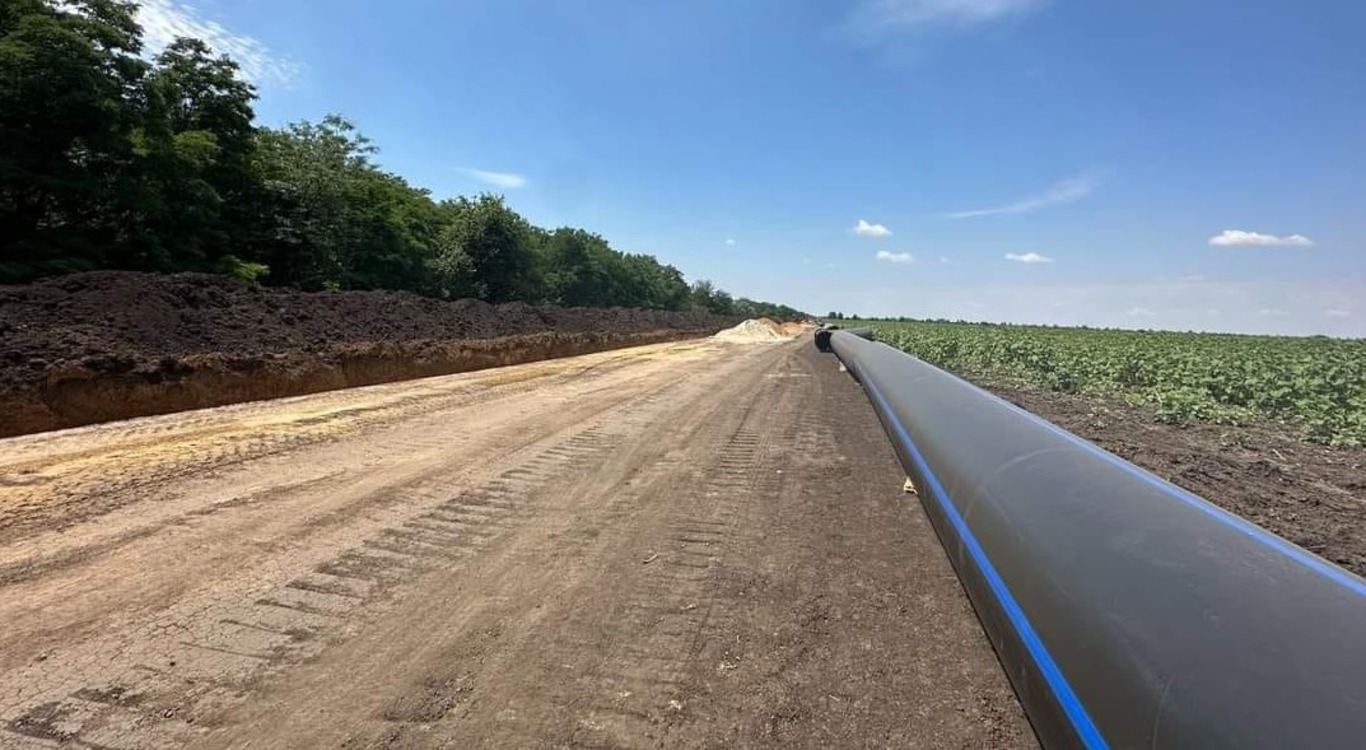 Будівництво магістральних водогонів. Фото: Мінінфраструктури