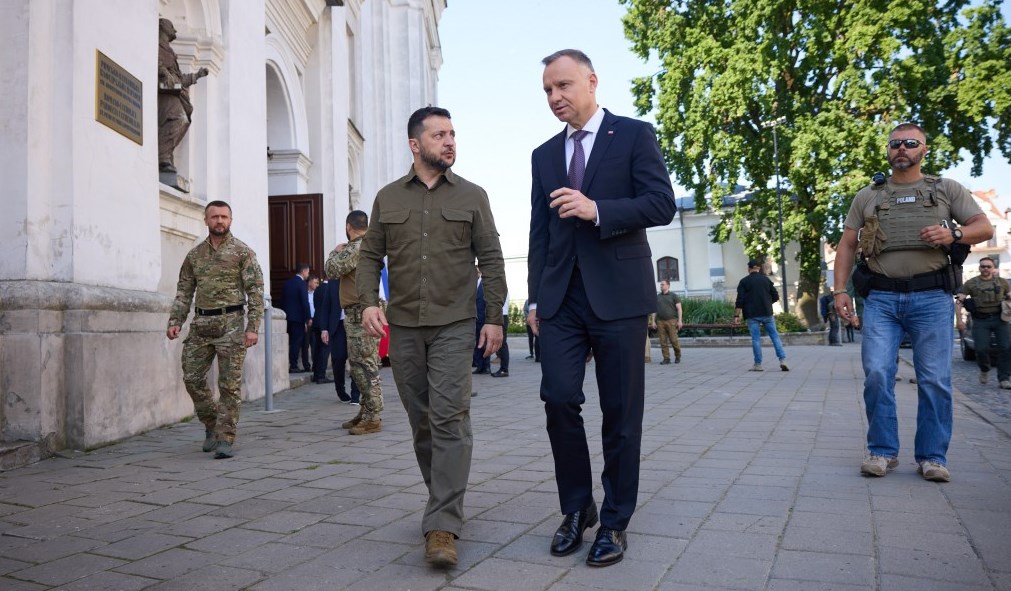 Володимир Зеленський, Анджей Дуда. Фото: facebook/zelenskiy.official