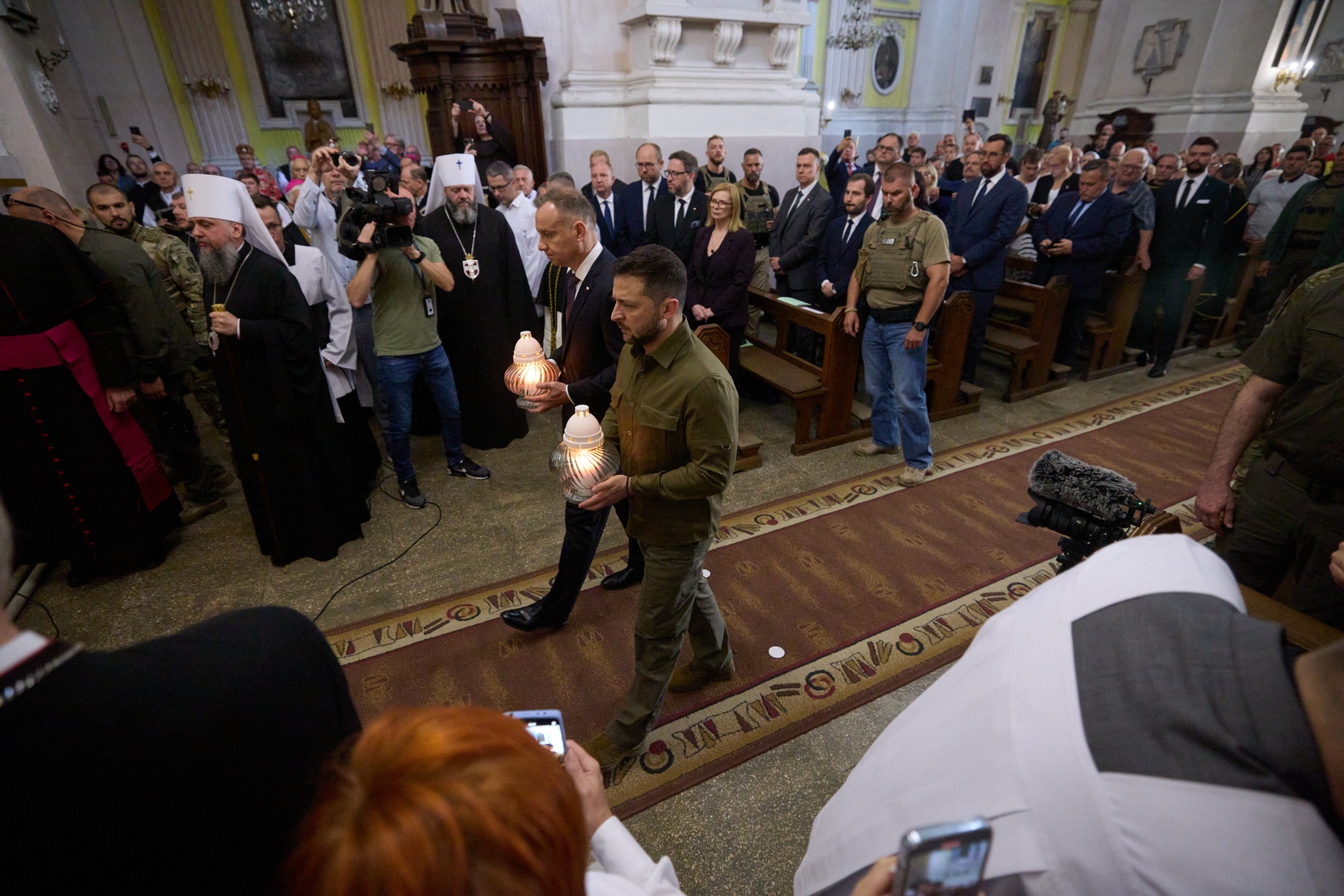 Володимир Зеленський, Анджей Дуда. Фото: facebook/zelenskiy.official