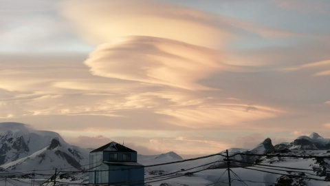 Унікальне природне явище в Антарктиді. Фото: facebook.com/AntarcticCenter