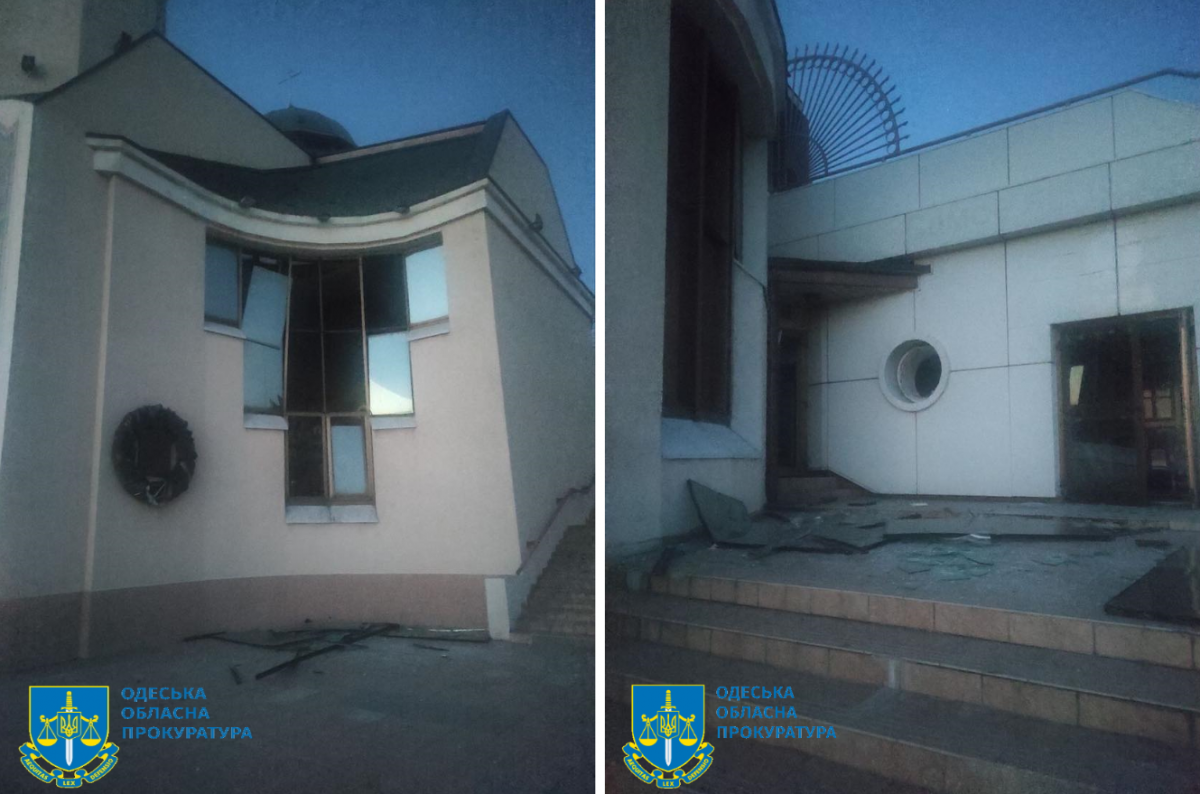 Наслідки масованої атаки ЗС РФ. Фото: Одеська обласна прокуратура