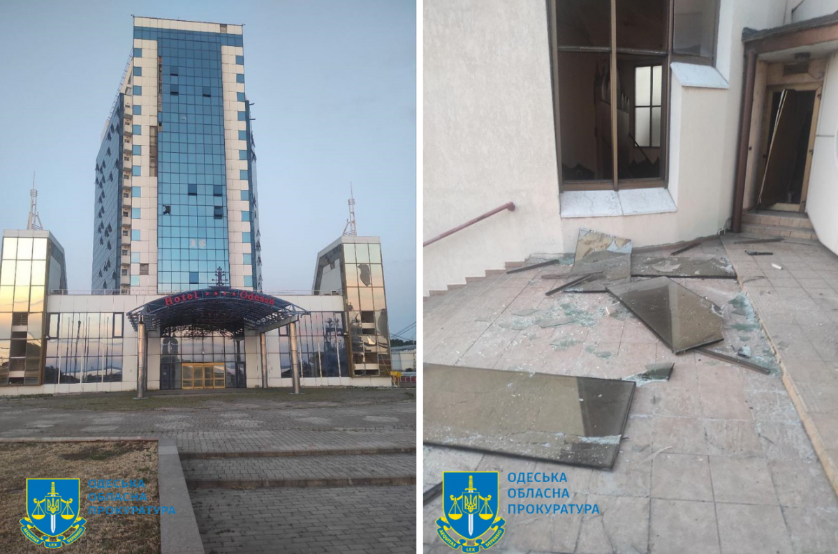 Руйнування внаслідок російської атаки. Фото: Одеська обласна прокуратура