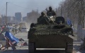 Russian vehicles with new markings recorded in Mariupol
