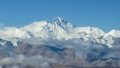 A view of Mt Everest, the tallest peak in the world.  Photo by Xinhua
