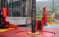 The drilling site of a superdeep borehole in Jiange County, southwest China's Sichuan Province. Photo by Xinhua/Xiao Yonghang.