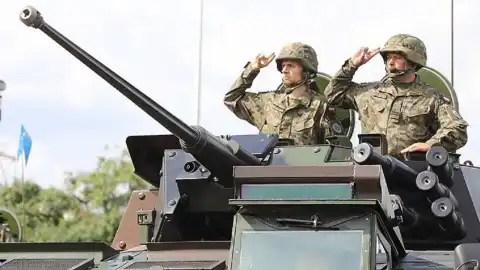 Парад по случаю Дня Войска Польского в 2015 году. Фото из открытых источников