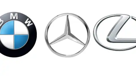 Автопроизводители BMW, Mercedes-Benz и Lexus. Иллюстрация из открытых источников