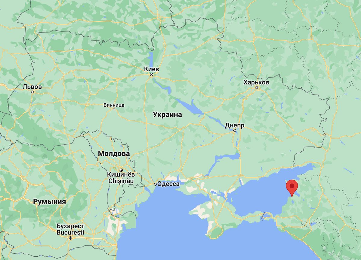 Окупанти запустили дрони-камікадзе з аеродрому в Приморсько-Ахтарську Краснодарського краю. Фото: Google Maps