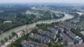 The residential buildings along the Xuyan River, a tributary of Jinjiang River, in Chengdu, capital of southwest China's Sichuan Province. Photo by Xinhua/Jiang Hongjing.