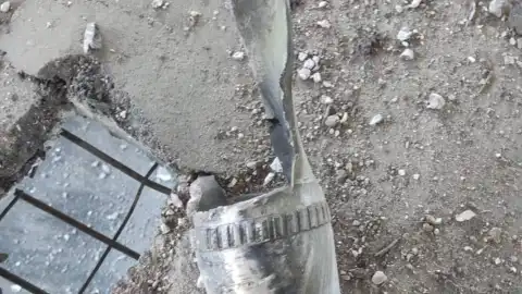 Росіяни обстріляли село в Бериславському районі з артилерії. Фото: Херсонська обласна прокуратура