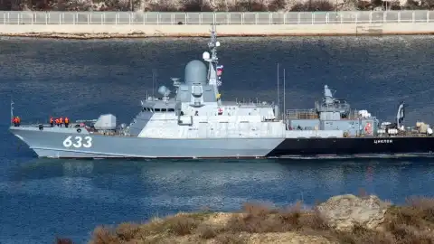 Российский ракетный корвет "Циклон". Фото из открытых источников
