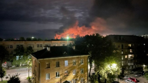 Атака дронів на РФ. Фото: росЗМІ