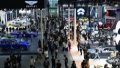People visit the 27th Guangdong-Hong Kong-Macao Greater Bay Area International Auto Show. Photo by Xinhua/Liang Xu.

