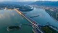 The Three Gorges Hydroelectric Power Station in Yichang City, central China's Hubei Province. Photo by Wang Gang/Xinhua.

