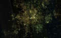 Image captured by the satellite SDGSAT-1 shows a view of Beijing, capital of China. Photo by Chinese Academy of Sciences/Xinhua.

