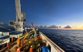 An ocean thermal energy electricity generation device aboard Haiyang Dizhi-2, or literally Ocean Geology 2, conducting preparations for an offshore test. Photo by Xi Xiaoqian/Xinhua.

