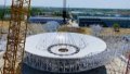 China builds new radio telescope. Photo by Xinhua.

