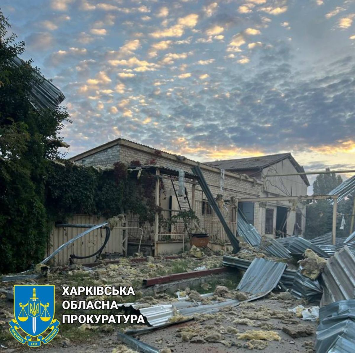 Последствия ракетных ударов по Харькову.  Фото: Харьковская областная прокуратура