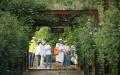 Tourists enjoy leisure time at a rose garden in Daixi Town of Huzhou City, east China's Zhejiang Province. Photo by Xinhua/Weng Xinyang.