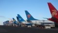 Commercial airplanes in China. Photo by Xinhua.