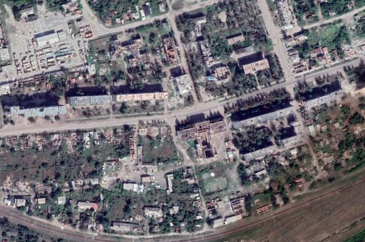 Руїни Будинку науки та техніки. Фото: Google Maps