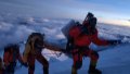 Chinese expedition team reaches Mt. Cho Oyu. Photo by Xinhua.