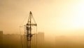 Smog hangs over Kyiv due to nighttime shelling, smell of burning in air