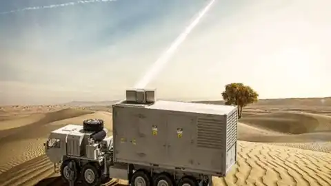 Зенитный лазерный комплекс Iron Beam. Иллюстрация из открытых источников