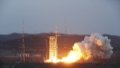 A Long March-2D rocket carrying satellites of the PIESAT-1 constellation blasts off from the Taiyuan Satellite Launch Center in north China's Shanxi Province. Photo by Zheng Bin/Xinhua.