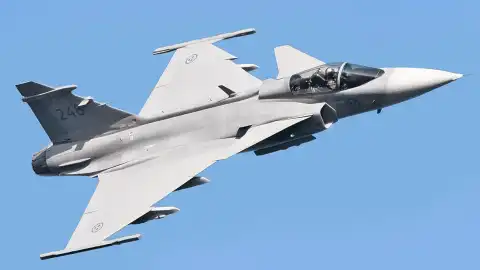 Saab JAS 39 Gripen (иллюстрация). Фото: Википедия