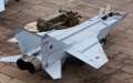 MiG-31 fighters seen in Crimea, one of modifications of this aircraft equipped with Kinzhal missiles