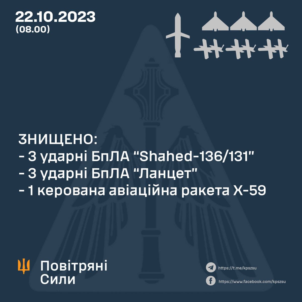 Інфографіка: Повітряні сили