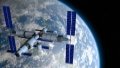 China's space station. Photo by Xinhua.
