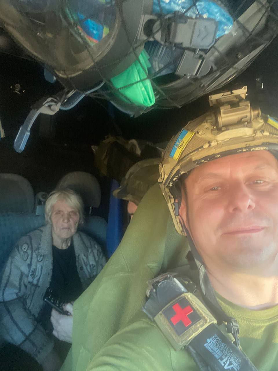 Евакуація. Фото: Нацполіція