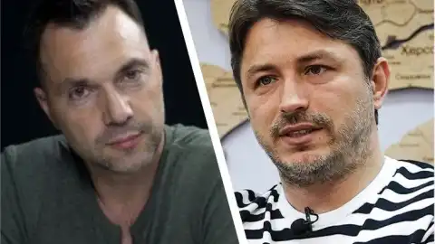 Олексій Арестович та Сергій Притула. Колаж з відкритих джерел