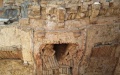 Ancient tomb unearthed in north China. Photo by Xinhua.