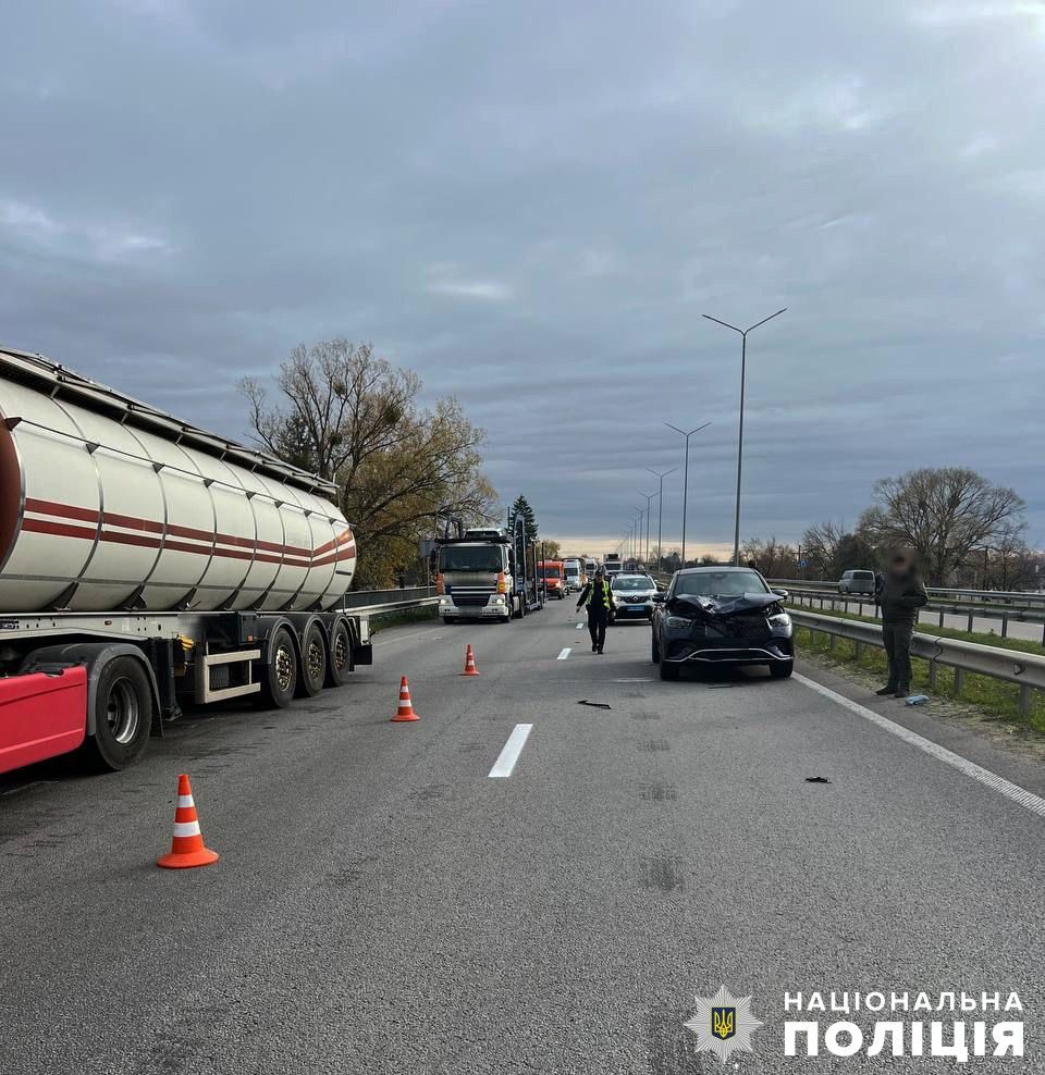 ДТП за участі Ніколаєнка. Фото: Нацполіція
