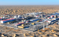 A major gas and oil processing station in the Fuman oilfield in northwest China's Xinjiang Uygur Autonomous Region. Photo by Chen Shibing/Xinhua.