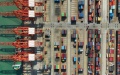 The container terminal at Lianyungang Port, east China's Jiangsu Province. Photo by Geng Yuhe/Xinhua.